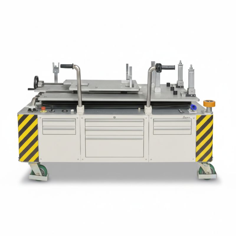 carrelli assemblaggio motore cambio